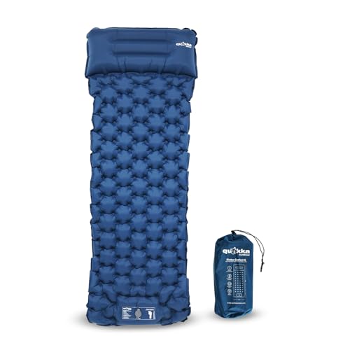 Nimbus Comfort 65 Şişme Kamp Matı 190x65x7 cm 40D Nylon Tpu Taşıma Çantası ile