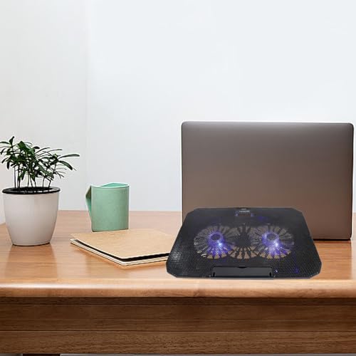 Base enfriadora Lurrose para portátil con ventilador USB miniatura 3