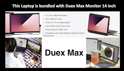Image of ASUS ROG Strix AI Gaming Laptop 16.0 inch 165Hz IPS WUXGA Display (AMD Ryzen 9 8940HX, GeForce RTX 5070 Ti 12GB, 64GB DDR5, 8TB PCIe SSD, RGB KB, WiFi 6E, Webcam, Win 11 Pro) w /Duex Max DS Monitor