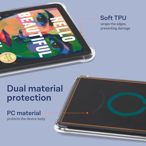Image of CoBak Clear Case for All-New 7 inch E-Readers - Lightweight, Scratch-Proof Silicone Back Cover