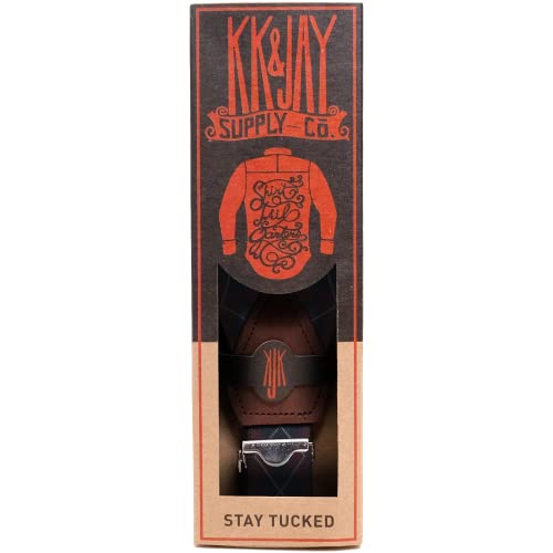 Image of KK & JAY SUPPLY CO. ORIGINAL Stay Tucked Shirttail Garters inchWashington inch Diamond Shirt Stays