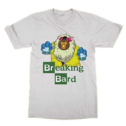 T-shirt Breaking Bard graphique col rond pour homme et femme adepte de mode urbaine