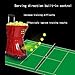 Yarsanor Tennis Launcher, Serve Frequency 2-6 Seconds Smart High-Speed Tennis Ball Launcher, Automatic Tennis Ball Launcher for Training and Practice with Smart App Control(Size:110V)
