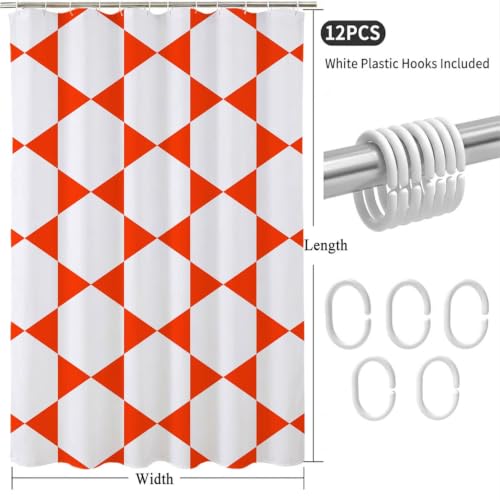 Rideau de douche polyester 140x200 idéal pour baignoire familiale - 6
