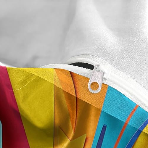 Parure de lit microfibre douce avec fermeture éclair pratique - 8