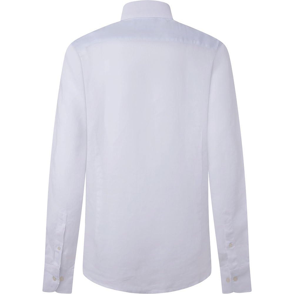 Hackett London Tinte de Ropa Lino B Camisa Hombre (Pack de 1)