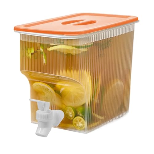 Dispensador De Bebidas De – Jarra De Bebida De 3,9 L, Jarra De Agua Con Grifo, Dispensador De Limonada De Té De Gran Capacidad Con Depósito De Almacenamiento Transparente Y Grifo Fácil