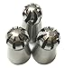 New Ball Russian Stainless Steel Tips Tulip Sphere Whip Cream Buttercream Icing Piping Nozzles DIY Baking Tools Small Torch for Decoration Cupcake Fondant Cake or any Pastry (3 pcs Ball Russian tips)