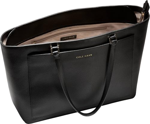 Image of Cole Haan Women's Elyse Leather Tote Bag