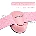 WORCBGIO Infant Ear Protection Headphones with Adjustable Elastic Headband&Comfortable White Muffs Baby Earmuff Helps Sleep Well & Reduce Noise (Donut,Pink
