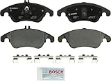 Bosch BP1342 QuietCast Premium Semi-Metallic Disc Brake Pad Set For: Mercedes-Benz C250, C300, C350, CLS400, E250, E300, E350, E400, E550, SLC300, SLK250, SLK300, SLK350, Front