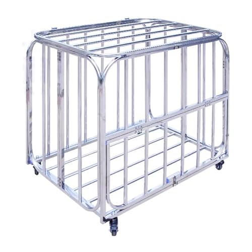 Chariot de rangement pour ballons pliable avec roulettes multidirectionnelles