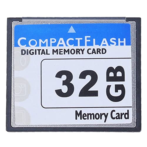 Wadakada Tarjeta de Memoria Flash Compacta Profesional de 32 GB para CáMara, MáQuina de Publicidad, Tarjeta de Computadora Industrial