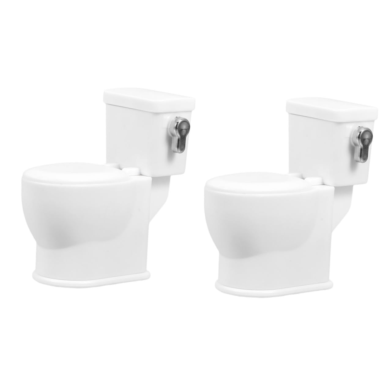 Amazon | UPKOCH 2個 ドールハウスのトイレモデル 1:12 トイレ 小さな