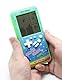 Retro-Block-Spielekonsole Brick-Spielekonsole mit Farbschale und großem Bildschirm, angetrieben von Build 23-Spielen und mit einem kleinen Körper (Grün)