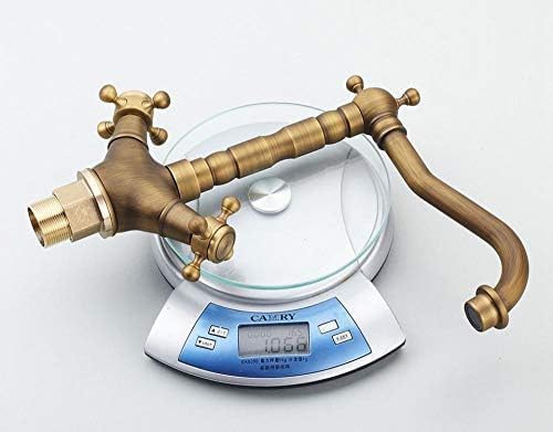 Robinet mitigeur de lavabo économie d'eau chaude et froide double commande