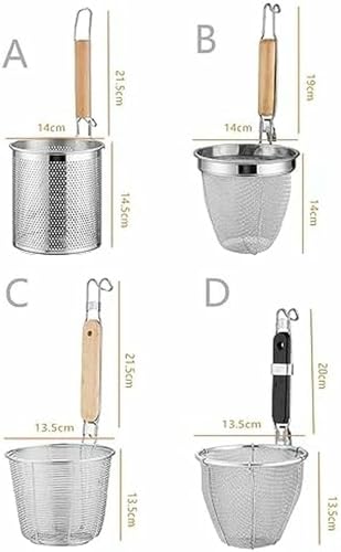 Induct - Pentola in acciaio inox con 3/4/5 fori, ideale per cuocere a bollire pasta, zuppe e cibi in scatola, pentole versatili per chef domestici