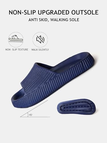 Image of ENDEAVOUR WEAR Men's Super Soft Sliders /Slippers With Soft Cushioned Rubber | Comfortable And Light Weight | Flip Flops