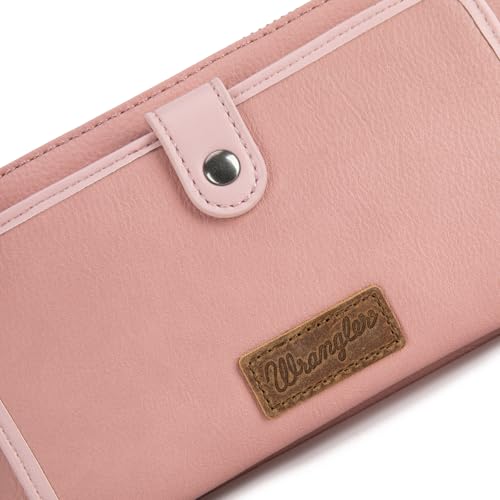 Montana West x Wrangler Crossbody Wallet for Women RFID Blocking Clutch Wristlet Purse with Credit Card Slots AR-WG184-1813PK4