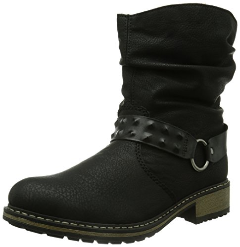 Rieker Z6890-00, Stivali Altezza metà Polpaccio
