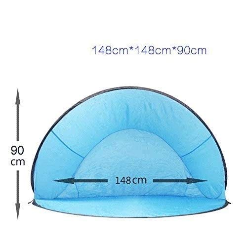 Carpa automática para camping 1-2 personas 148x148x90 cm miniatura 2