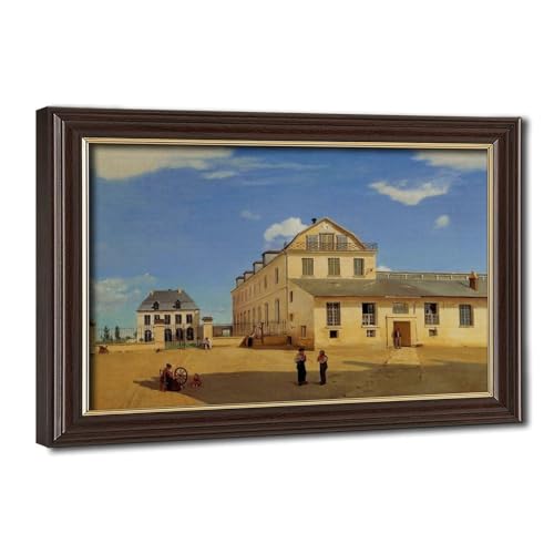 Cadre à suspendre Corot Soissons, impression sur toile haut de gamme