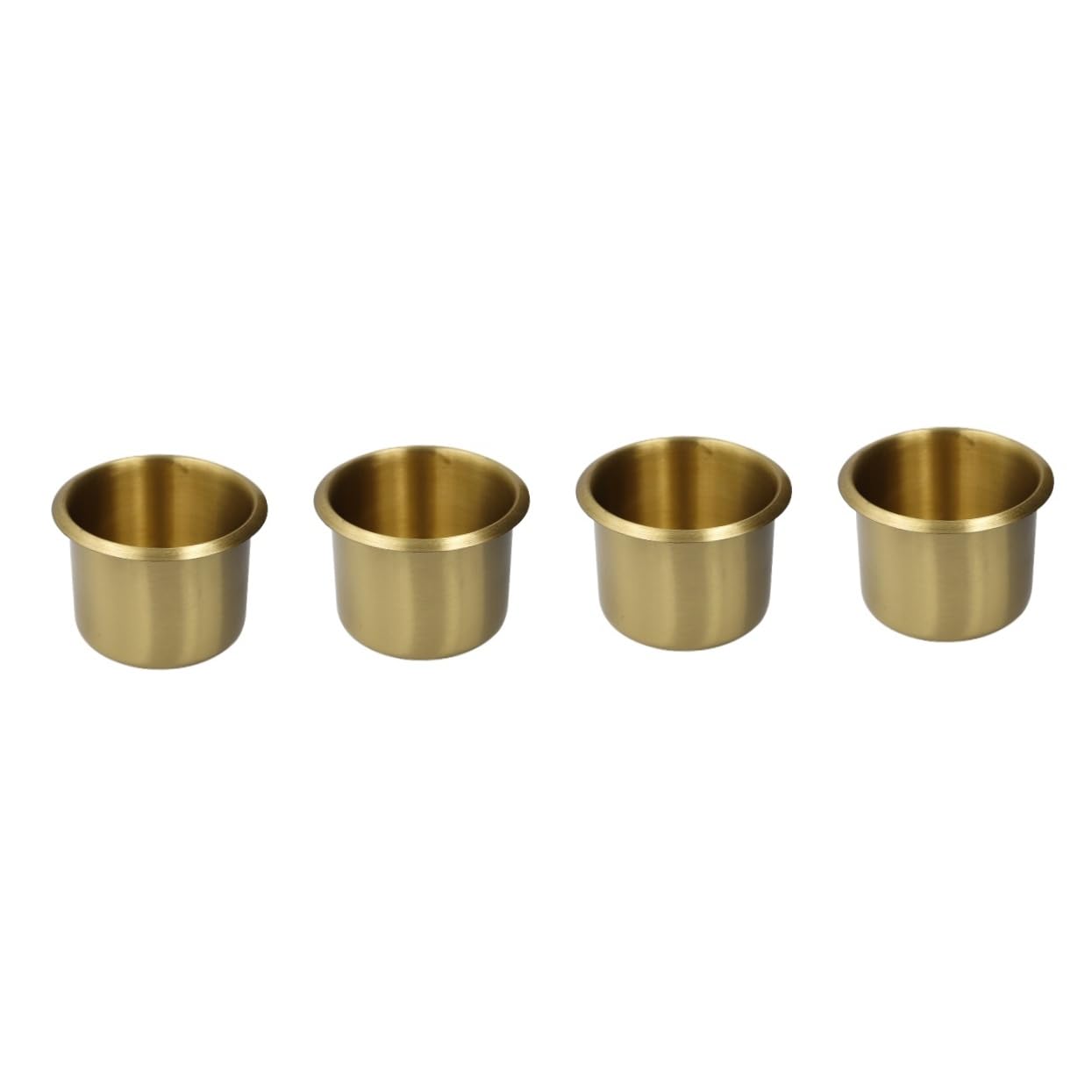 Gatuida 4pièces Porte-gobelet Encastré pour Bateau RV Et Bureau Support De Boisson Pratique Et Installation Facile Et Corrosion