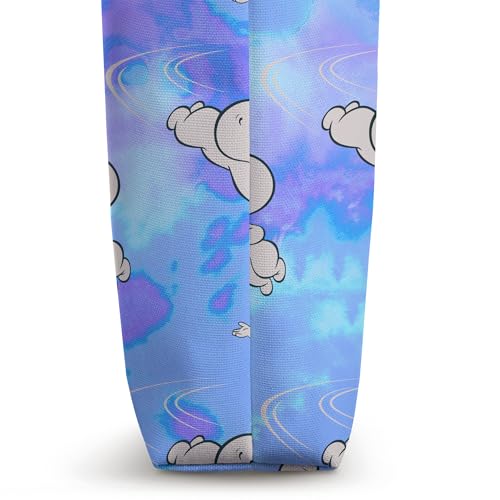 Bolsa Tote Casper The Friendly Ghost Tie-Dye Azul miniatura 3