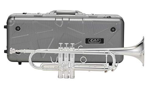 Adams Artist Series #40 Trumpet W/Case, 460 Bore - Silver #TOP24