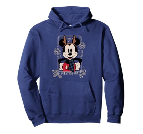 Mickey Hoodie Holiday Yuletide Fun pull de Noël Disney homme et femme