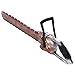 Tomaibaby Motosierra de Halloween Prop 3D Sangrientos Recortes de Arma Sangre Creativa Sierra Prop Halloween Fiesta Favor Suministros