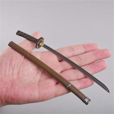 Amazon R Doll 1 6 フィギュア 素体 用 武器 刀 太刀 刃 古代 和風 武士 侍 置物 かっこいい リアル 情景 コスプレ 茶色 フィギュア ドール 通販