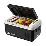 Kilig Subzero 30D Electric Car Fridge Freezer Cooler 12V Car Refrigerator With 30L Capacity Dual Zone 12 Volt Fridge Freezer, Portable Plug in Cooler for Car, Camping, Vehicles, RV, SUV, Travel