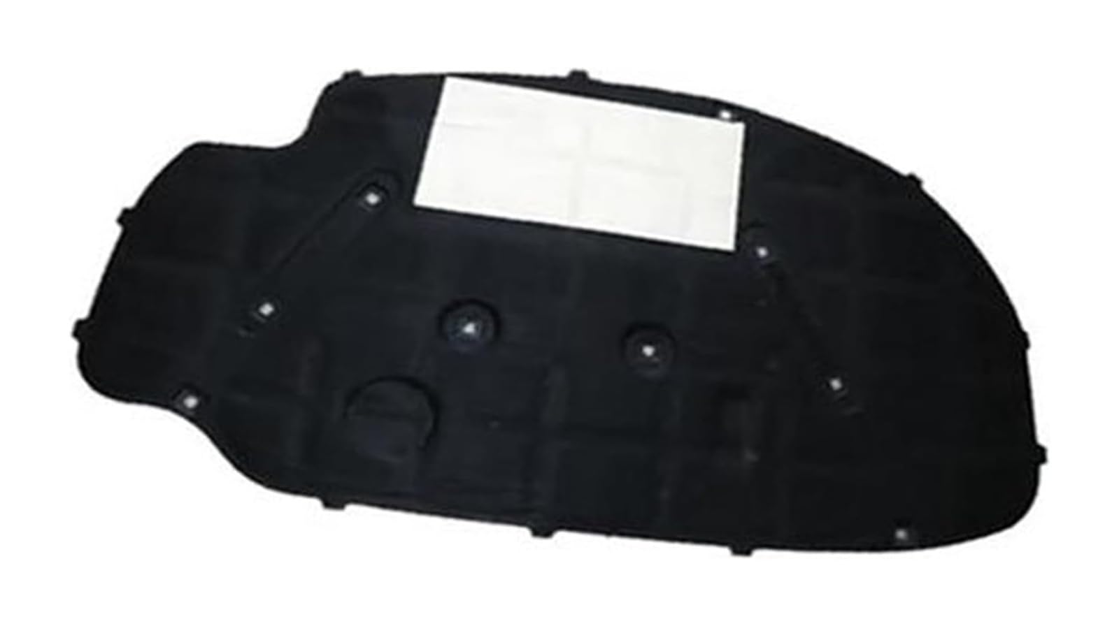for VW for MK5 MK6 MK7 2006-2022 Car Hood Engine Heat Insulation Cotton Soundproof Cover Mat Car Sound Insulation Cotton(Black Mk5)