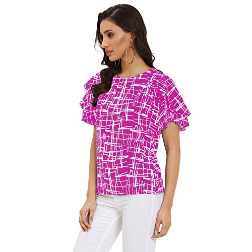 Image of OOMPH! Women's Crepe Tank Top (frillsleeve)