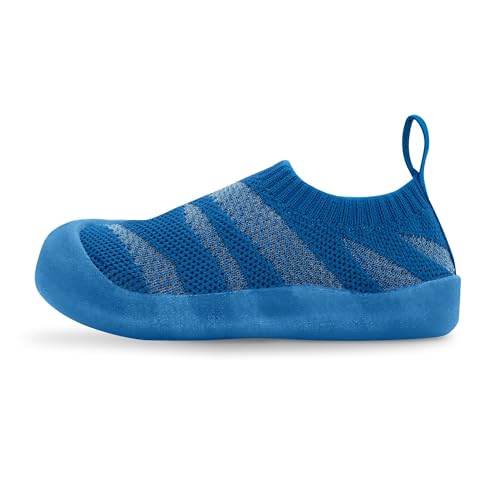 Jan & Jul - Jan & Jul Boys' Closed Toe Easy On Water Shoes for Swimming (Atlantic Blue, Size 12 Little Kids)