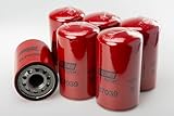 Baldwin B7039 Spin‑On Lube Oil Filter – 6 Pack – 1½‑16 Thread, 4 ¼″ OD × 7 ⅜″ L – 9.8 Micron