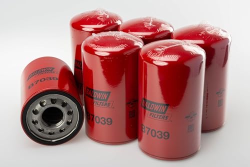 Filter &ndash; 6 Pack &ndash; 1&frac12;‑16 Thread, 4 &frac14;&Prime; Od &times; 7 ⅜&Prime; L &ndash; 9.8 micron Nominal / 27 micron Absolute &ndash; Replaces Ford Fl-1995, Fl-1995a, F4tz‑6731‑a, Wix 51734, Fram Ph3786, Xg3786