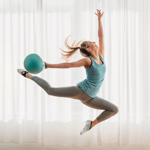 Image of 3 /6 Pairs Pilates Socks for Women,Grip Yoga Socks Non Slip for US Sizes 6.5-10