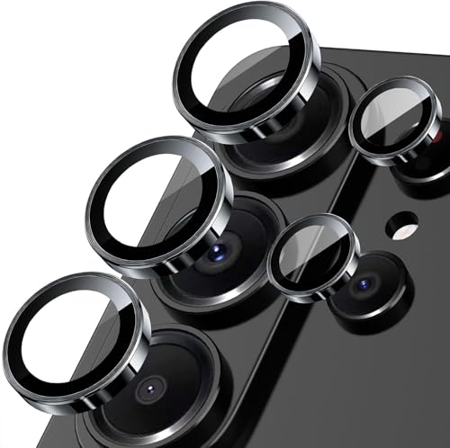 Image of CLITZ for Samsung Galaxy S26 Ultra Camera Lens Protector, Alloy Individual Lens Protectors with Alignment Frame, 9H Hardness, HD Clear, Scratch Resistant, Glass, Black