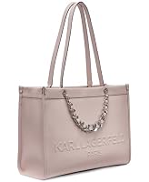 KARL LAGERFELD Paris Savoie Tote Bag With Logo, Lotus, One Size — image 2