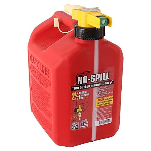 How to drain gas from honda pressure washer No Spill Poly Gas Can, 2.5 Gallon
