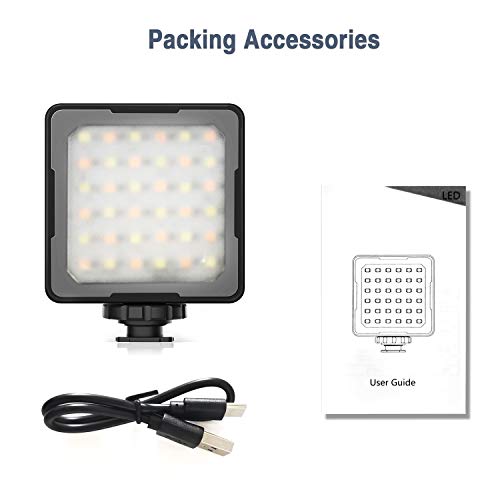 Andoer Luce LED Fotografia, 2800K-8500K
