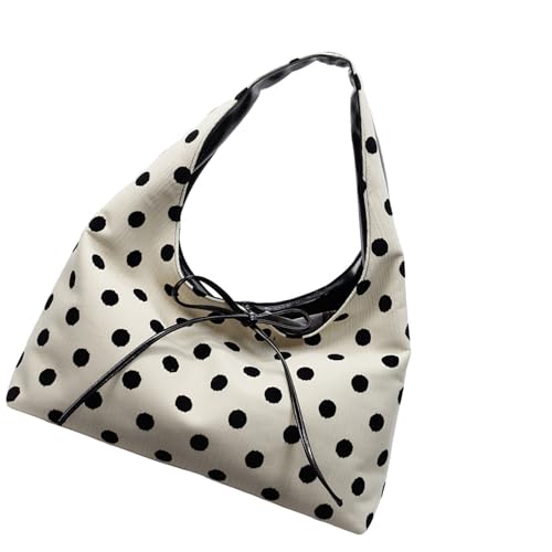 Sac à main élégant à pois spacieux et léger pour femme active