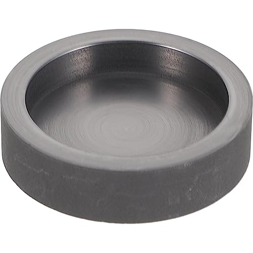 DOITOOL 宝石類 黒鉛 インゴット 型 丸 坩堝 ボウル グラファイト 石英 溶解 皿 ポット 器具 イタリア製 カップ 溶解用 鋳造 精錬