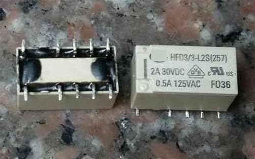 Relais HFD3 3-L2S mini commutateur 10 broches TX2-L2-2A électronique