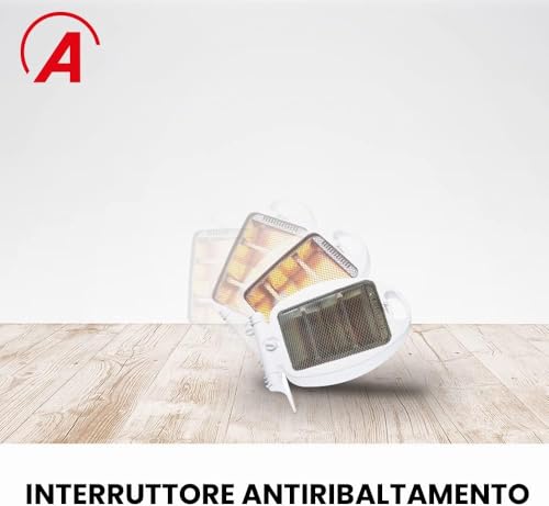 Mini chauffage quartz pliable ARDES AR435C stufa ripiegable compacte - 6