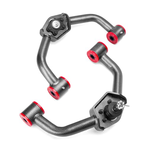 Image of KSP 2-4in Upper Control Arm with Flexible Ball Joints for Silverado Sierra 2500HD 3500HD 20-26, Heavy Duty Steel Front Control Arm fit Chevy GMC,Adjustable Enlarged UCA Replace for OE Fixed Parts