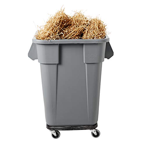 Rubbermaid Commercial Products FG353600GRAY Rubbermaid Commercial Lldpe Square Brute 40-Gallon Trash Can Without Lid thumb #4