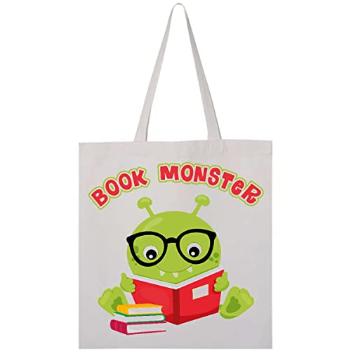 Bolso Tote Book Monster Boy miniatura 1